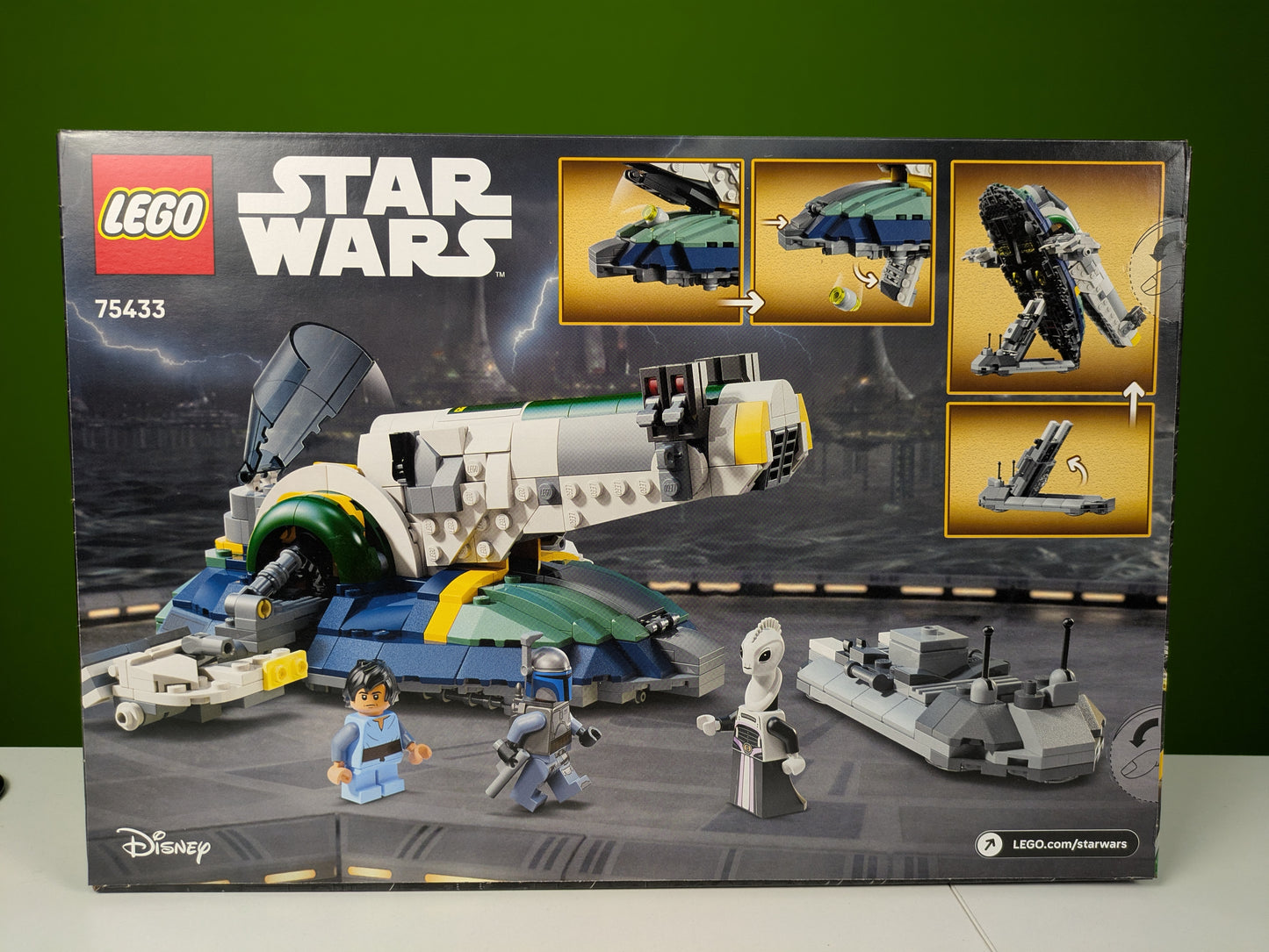 Lego Star Wars Jango Fett's Starship 75433