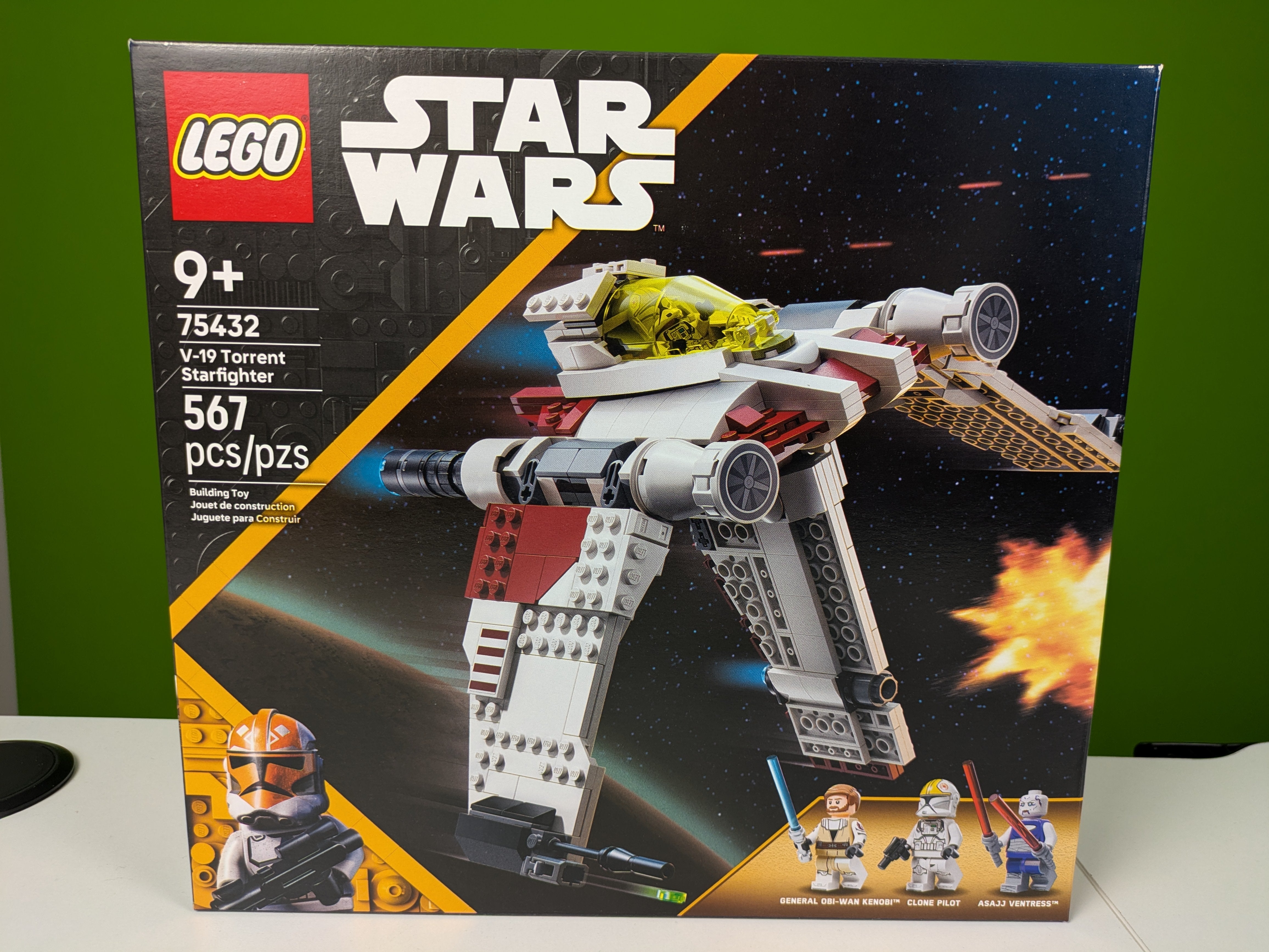 Lego Star Wars V-19 Torrent Starfighter 75432