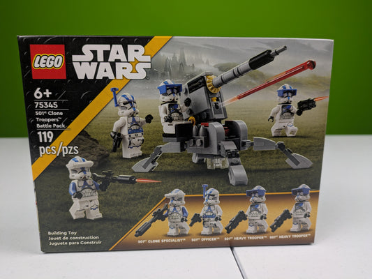 Lego Star Wars 501st Clone Troopers Battle Pack 75345