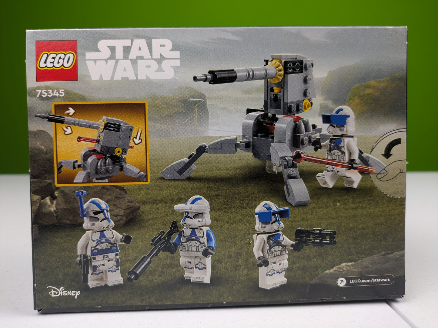 Lego Star Wars 501st Clone Troopers Battle Pack 75345