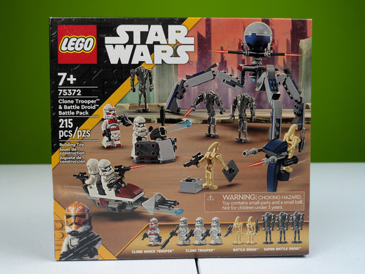 Lego Star Wars Clone Trooper & Battle Droid Battle Pack 75372