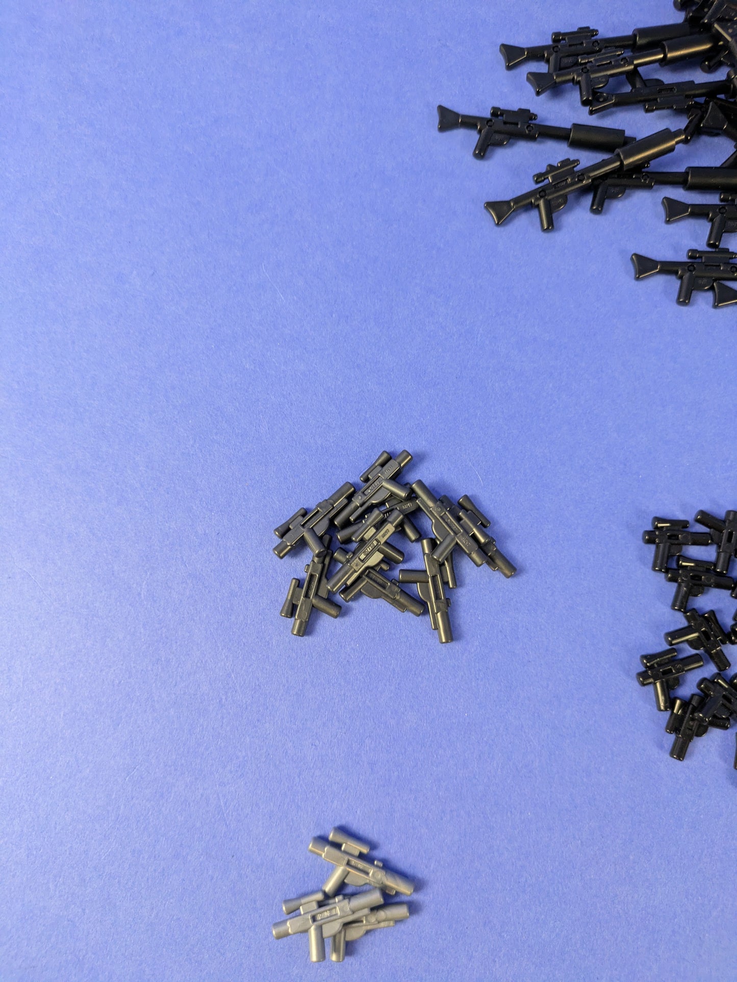 Lego Star Wars: Weapons: 121 Blaster and Pistol - 7 Different Variations!