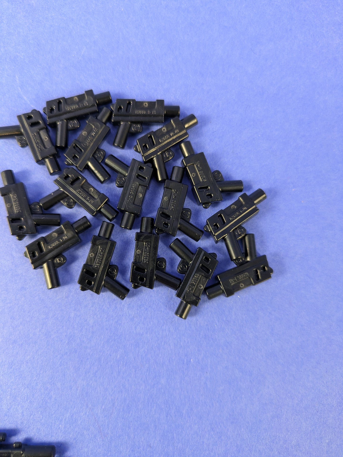 Lego Star Wars: Weapons: 121 Blaster and Pistol - 7 Different Variations!