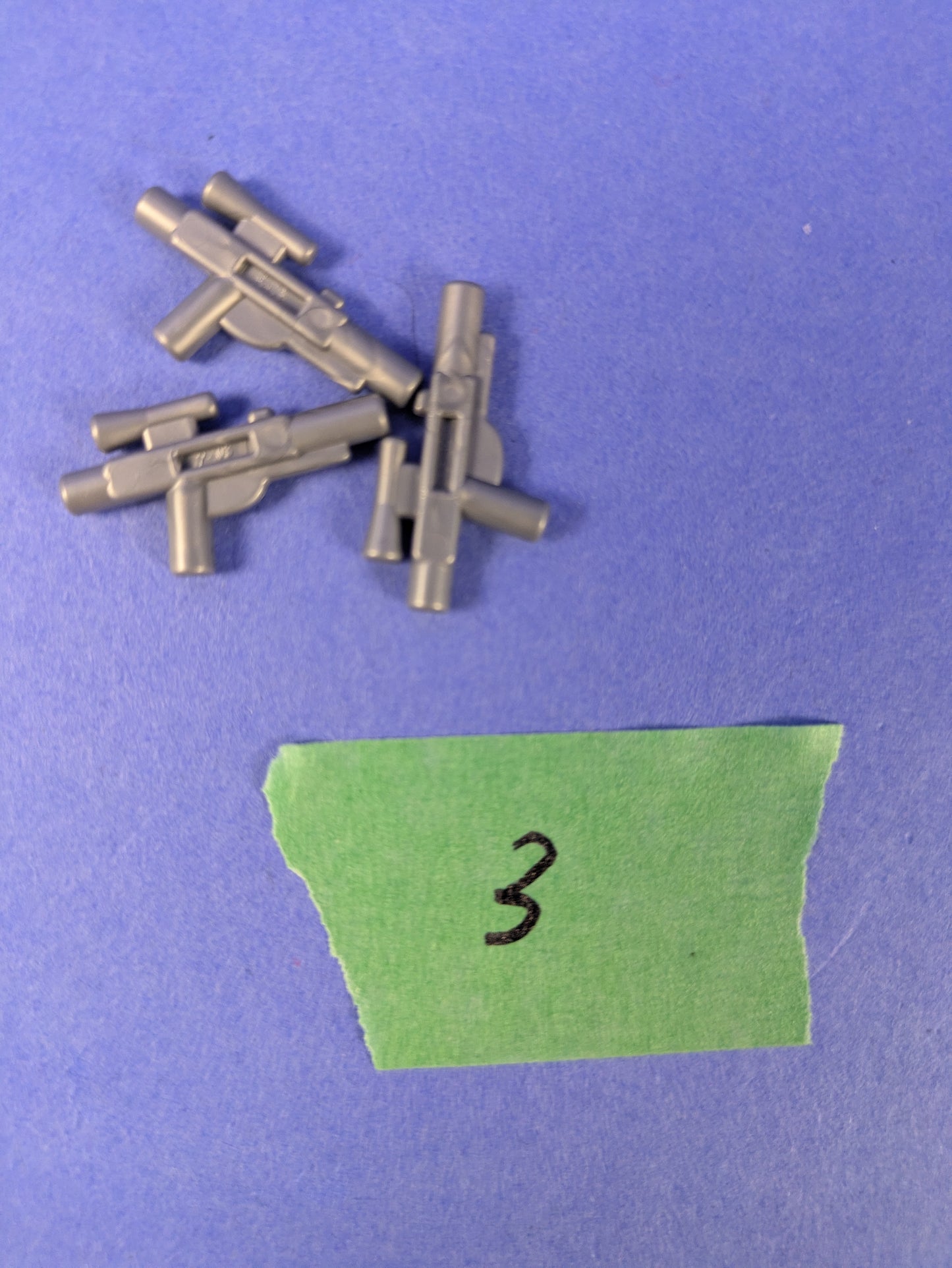Lego Star Wars: Weapons: 121 Blaster and Pistol - 7 Different Variations!