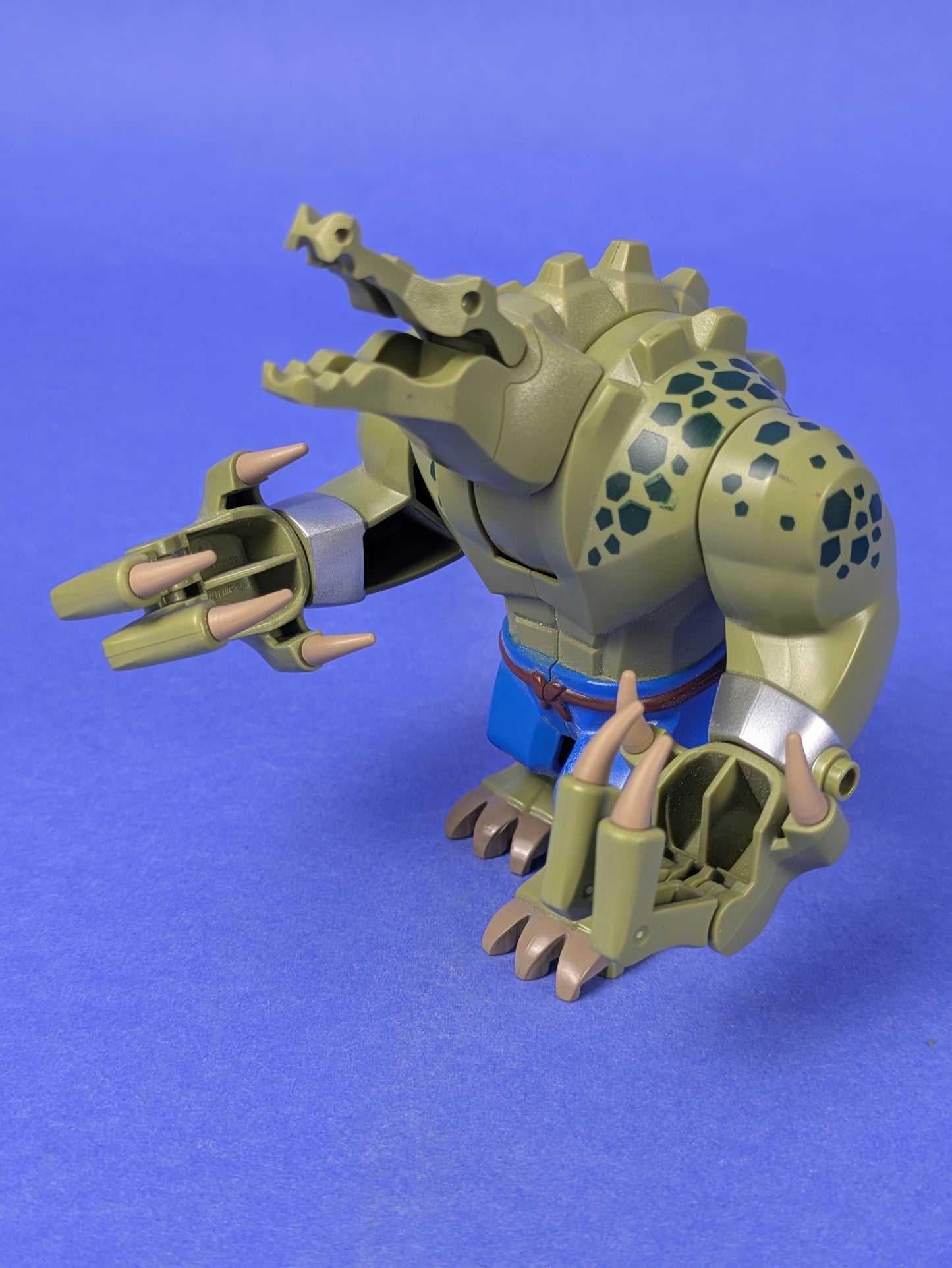 Lego Super Heroes: Killer Croc with Blue Pants and Claws sh0321 Set 70907