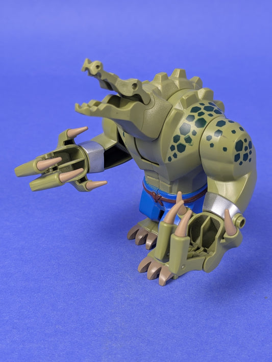 Lego Super Heroes: Killer Croc with Blue Pants and Claws sh0321 Set 70907
