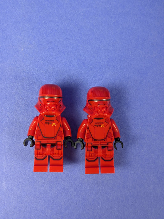 Lego Star Wars Sith Jet Trooper sw1075 (x2) Set 75266