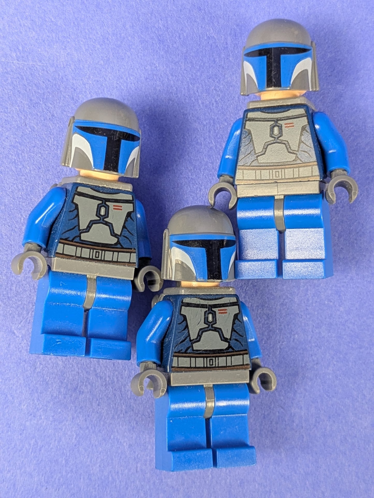 LEGO Star Wars Mandalorian Death Watch Warrior sw0296 (x3) 7914 9525