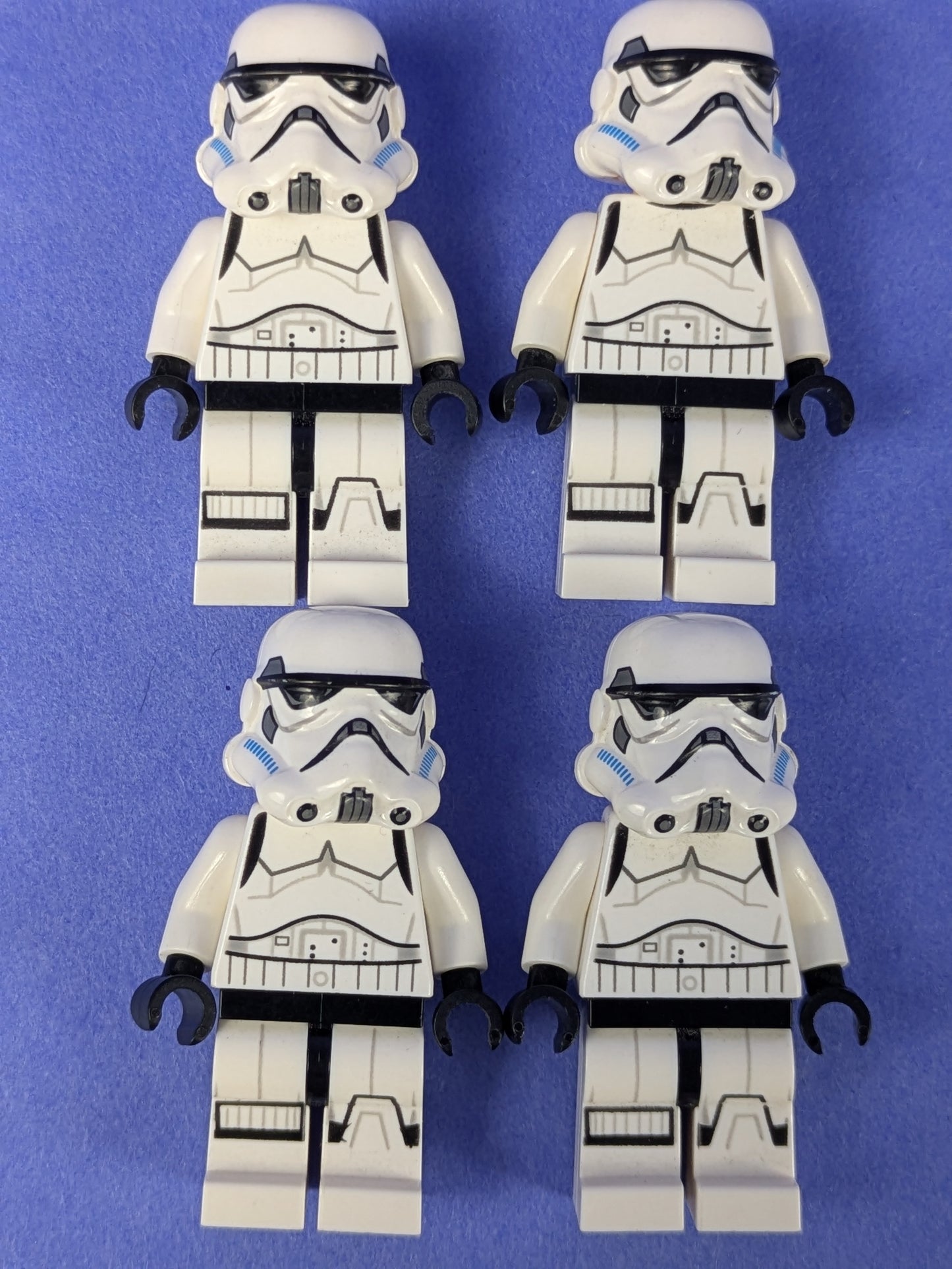 Lego Star Wars: Imperial Stormtrooper sw0578 (x2), Imperial Stormtrooper sw0617 (x2)