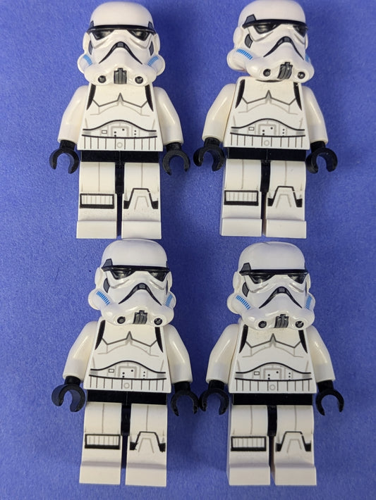 Lego Star Wars: Imperial Stormtrooper sw0578 (x2), Imperial Stormtrooper sw0617 (x2)