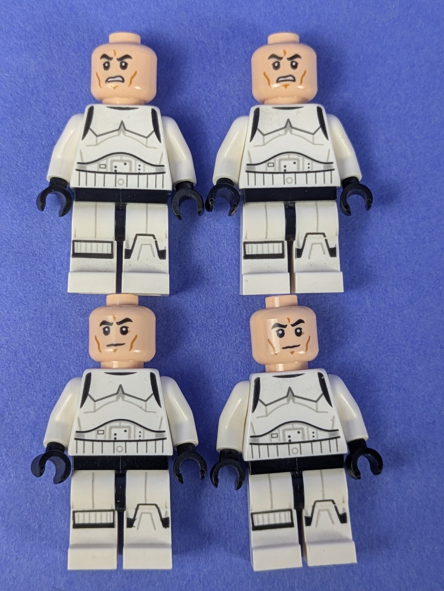 Lego Star Wars: Imperial Stormtrooper sw0578 (x2), Imperial Stormtrooper sw0617 (x2)