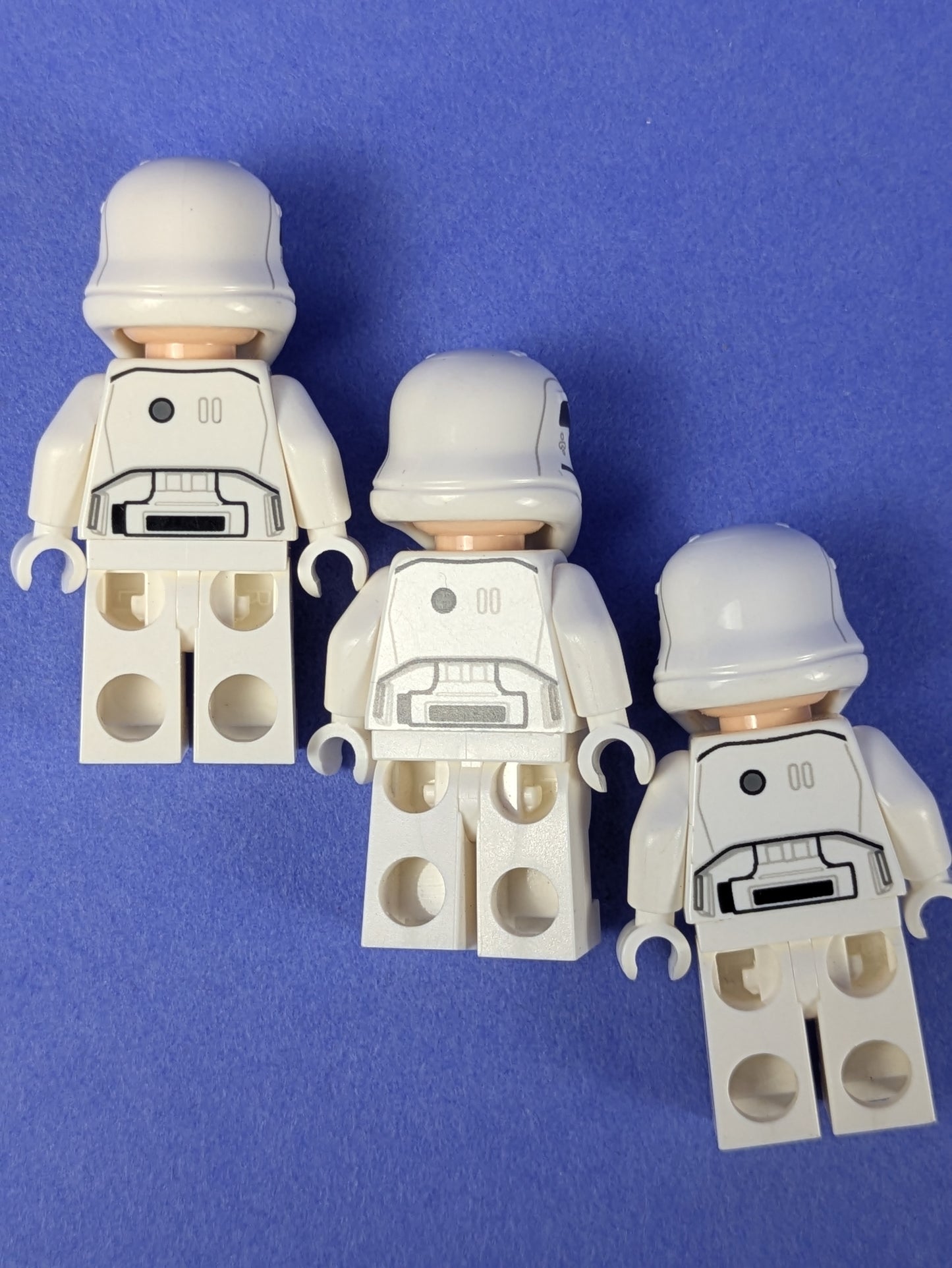 Lego Star Wars: First Order Stormtrooper (Rounded Mouth Pattern) sw0667 (x3)