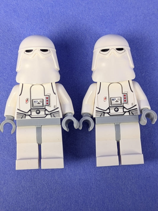 Lego Star Wars: Snowtrooper sw0568 (x2) Sets 75098, 75054, 75138, 75049