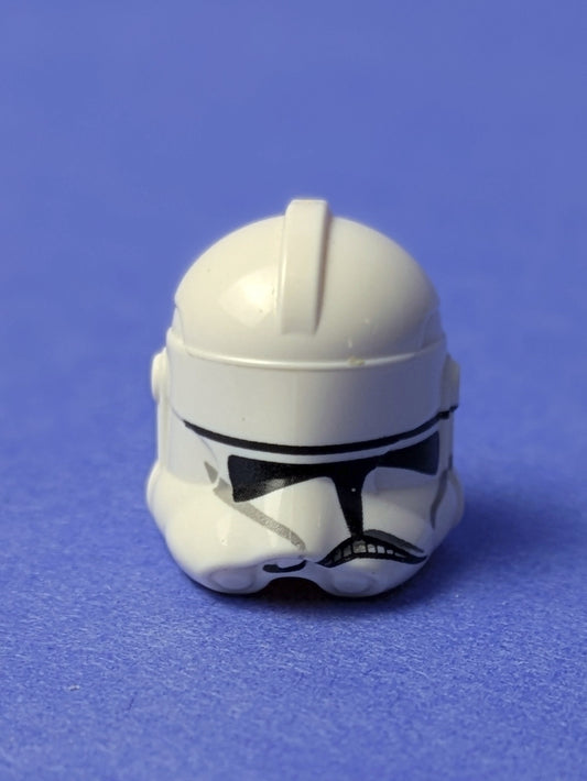 Lego Star Wars Phase 2 Clone Trooper Rare Misprinted Helmet sw0541 set 75028