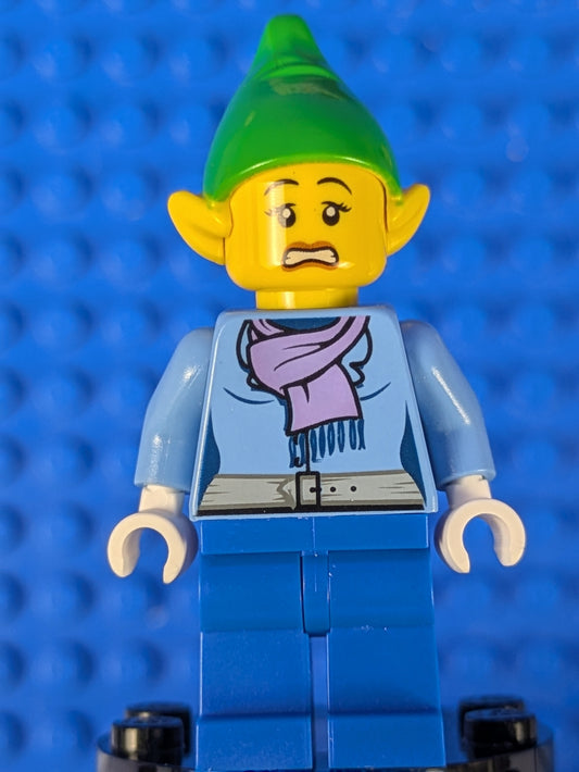 LEGO Holiday & Event Elf - Female Medium Blue Top hol049 40106