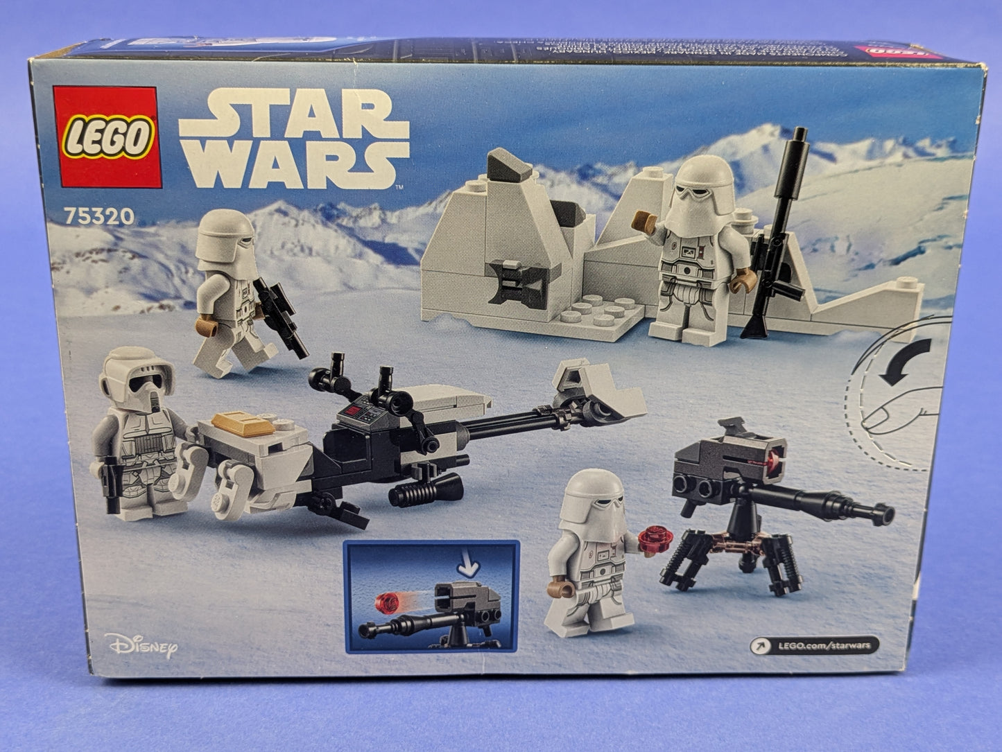 Lego Star Wars Snowtrooper Battle Pack 75320 New
