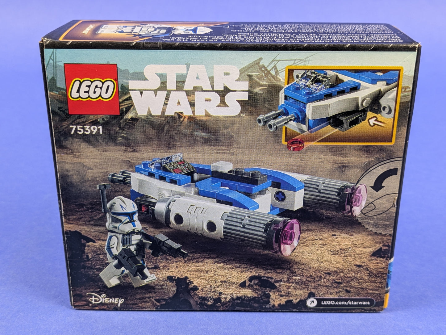 LEGO Star Wars Captain Rex Y-Wing Microfighter 75391
