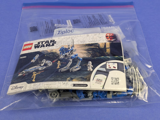 Lego Star Wars 501st Legion Clone Troopers 75280 (No Minifigures)