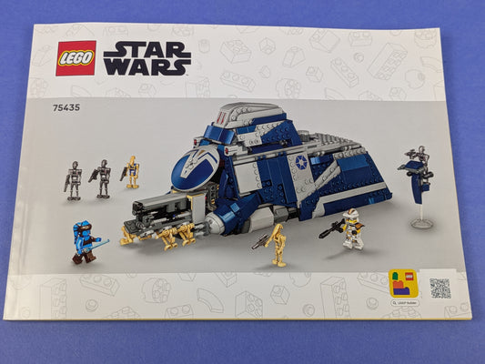 Lego Star Wars Battle of Felucia Separatist MTT 75435 (No Minifigures)