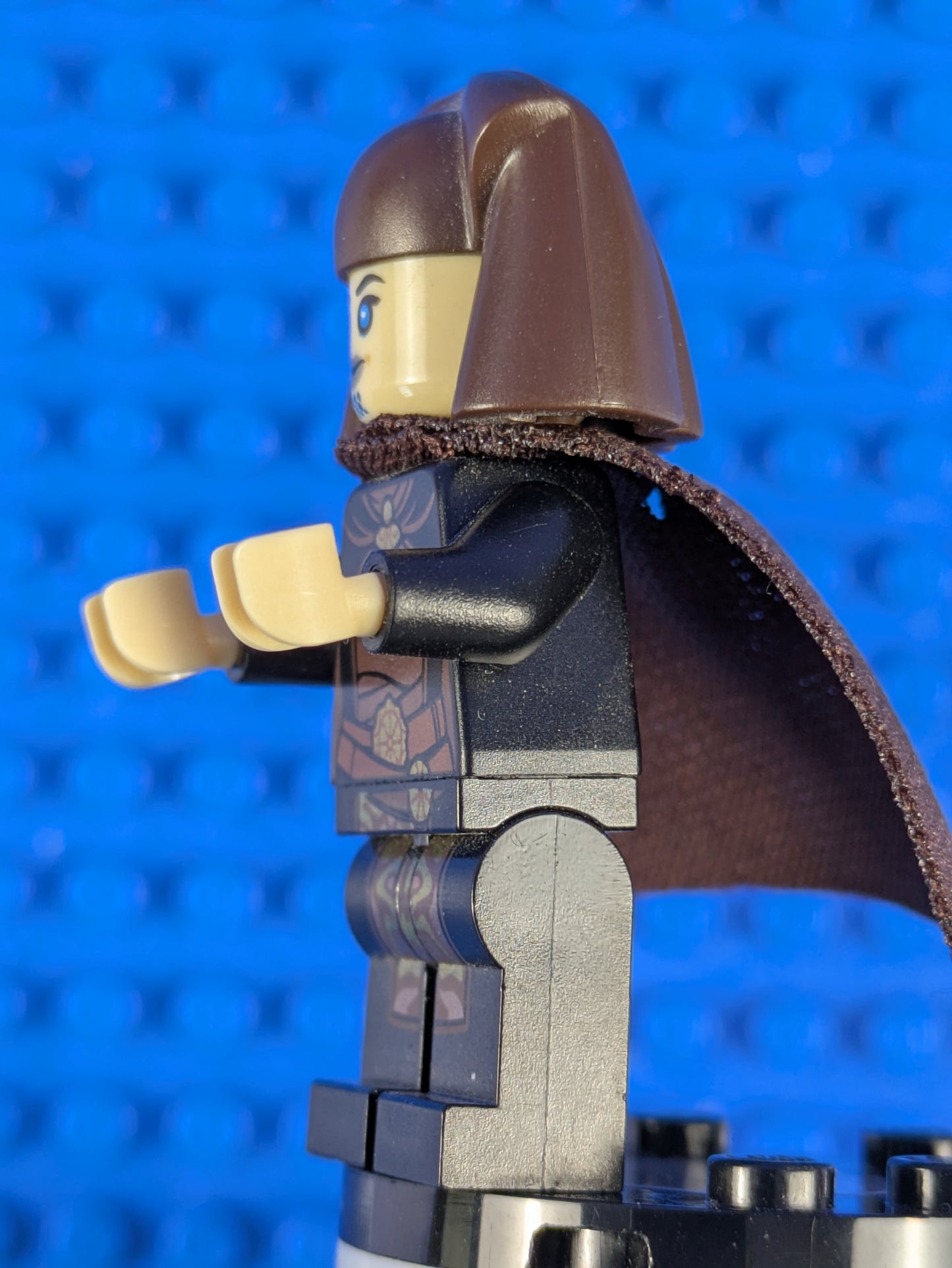 Lego Star Wars: Luminara Unduli - Dark Brown Headgear sw0745 Set 75151
