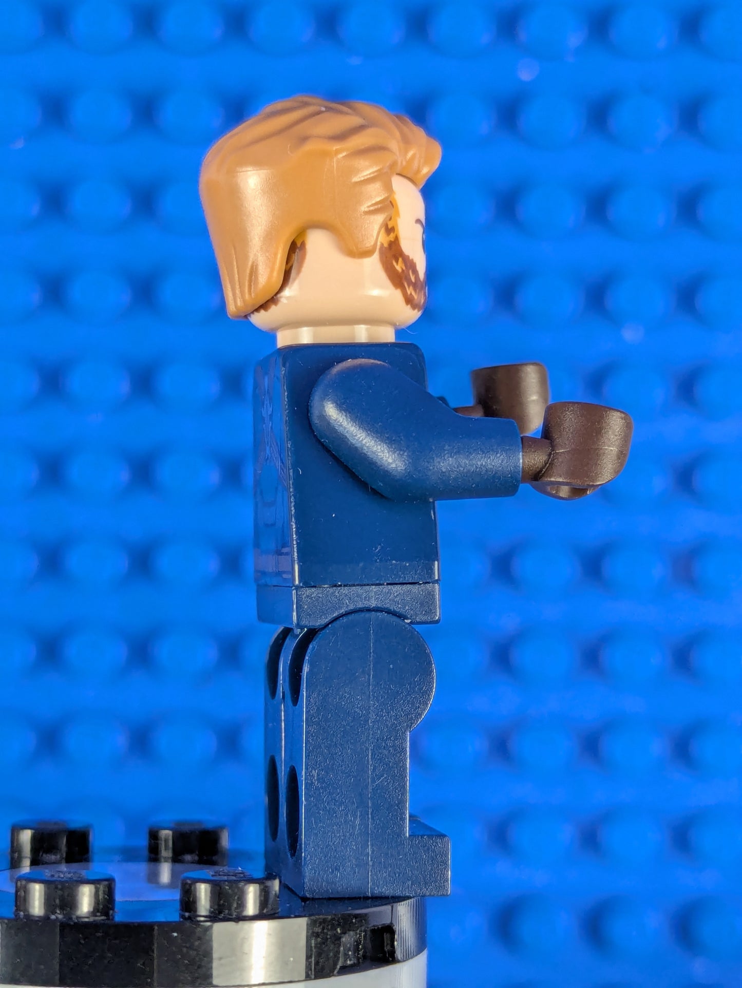 Lego Super Heroes: Captain America - Dark Blue Suit sh0495 Set 76101