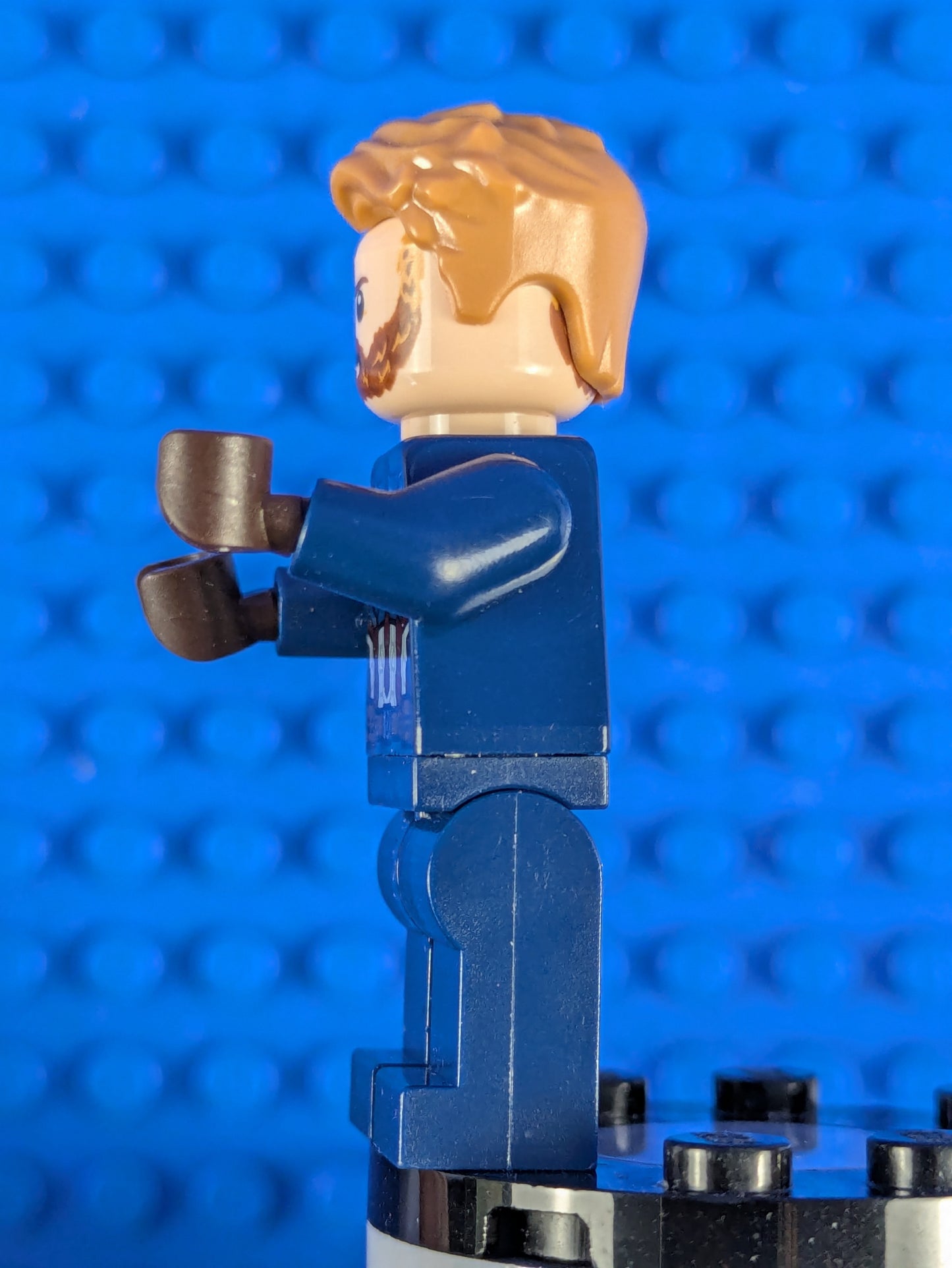 Lego Super Heroes: Captain America - Dark Blue Suit sh0495 Set 76101