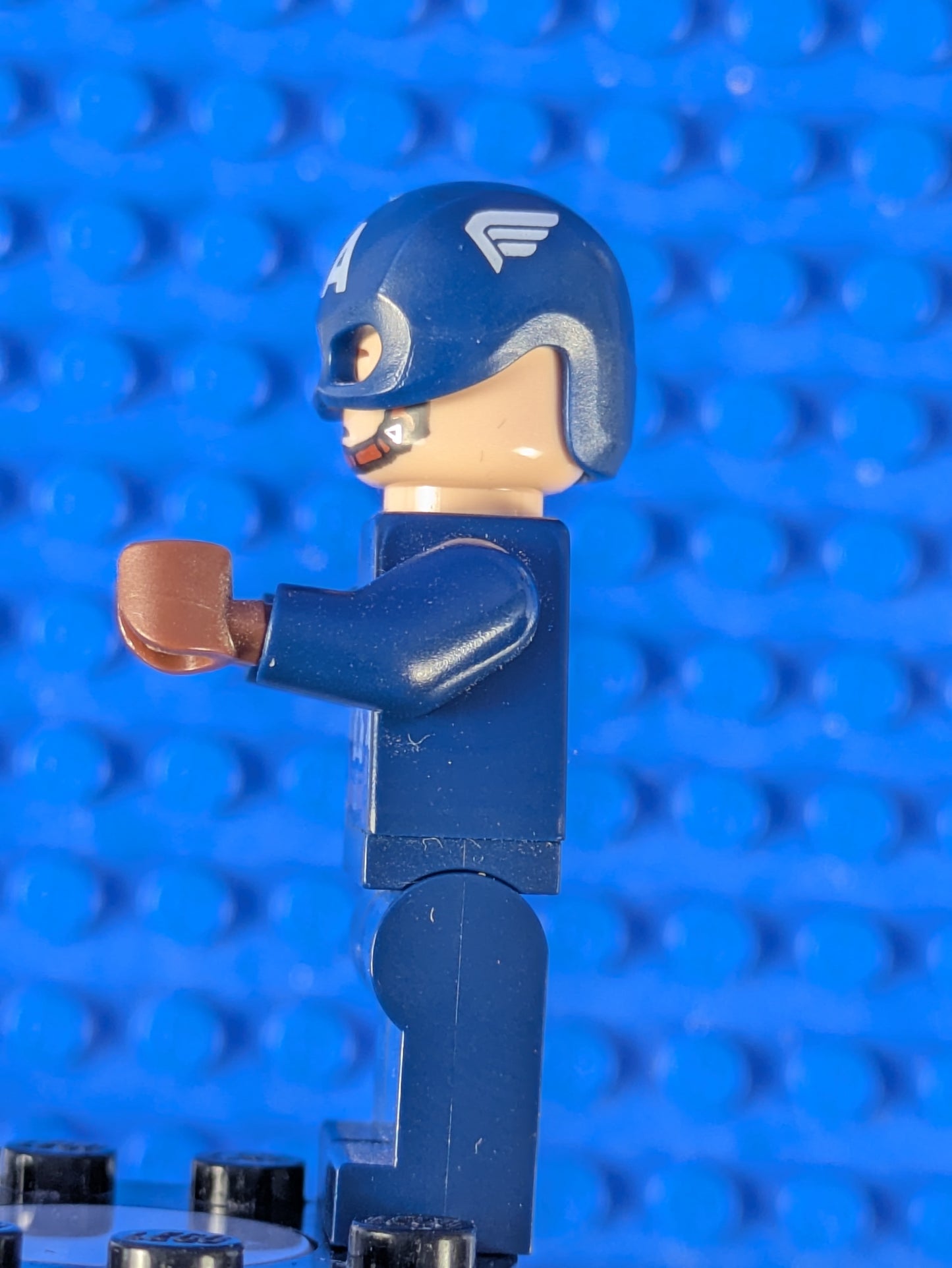 Lego Super Heroes: Captain America - Dark Blue Suit sh0729 Set 76192