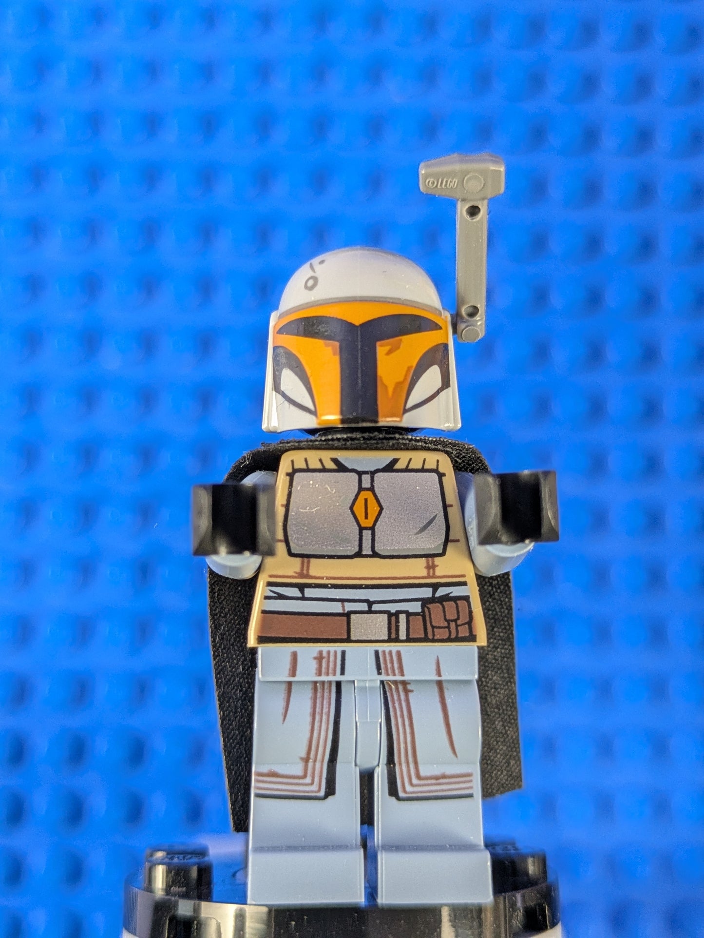 LEGO Star Wars: Mandalorian Tribe Warrior - Black Cape sw1077 Set 75267