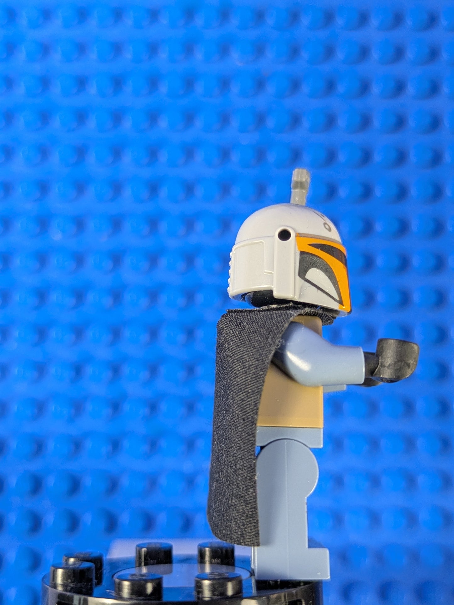 LEGO Star Wars: Mandalorian Tribe Warrior - Black Cape sw1077 Set 75267