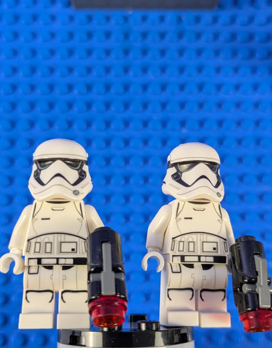 LEGO Star Wars First Order Stormtrooper Pointed Mouth (2X) sw0578 75190