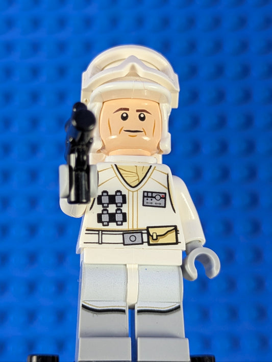 LEGO Star Wars Hoth Rebel Trooper White Uniform (Cheek Lines) sw0678 Set 75097