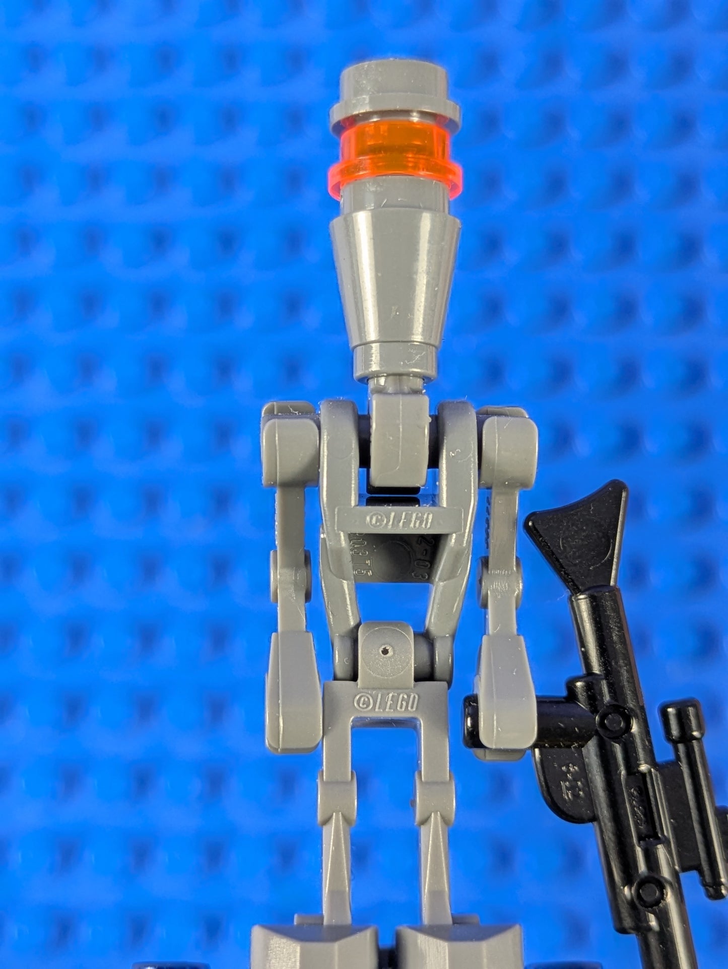 Lego Star Wars: Episode 4-6: Assassin Droid - Dark Bluish Gray sw0683 Set 75097