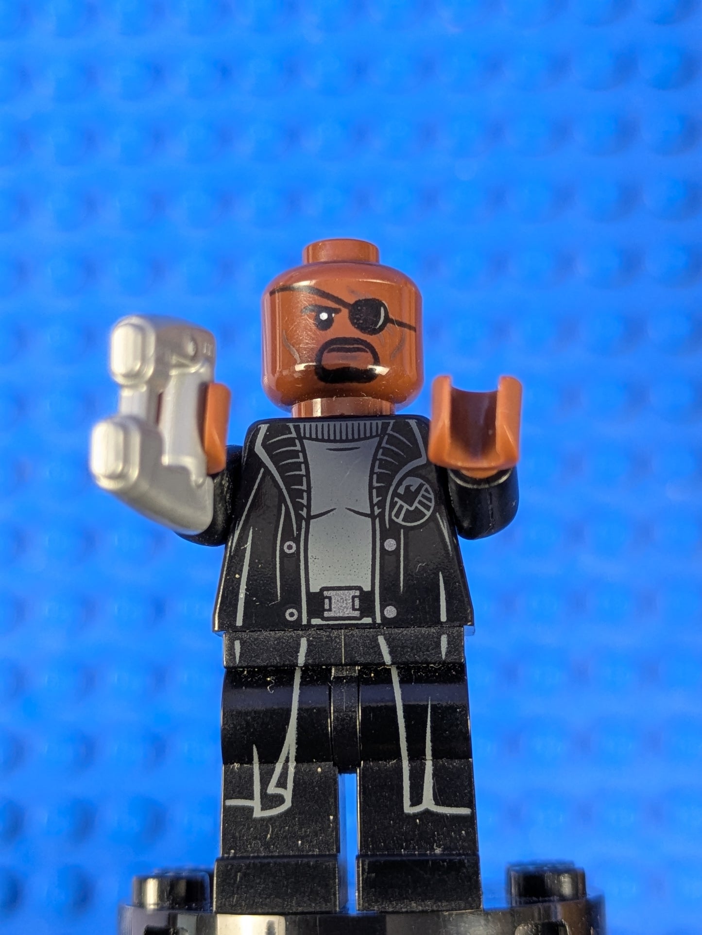 LEGO Super Heroes Nick Fury - Gray Sweater sh0585b 76130 76269