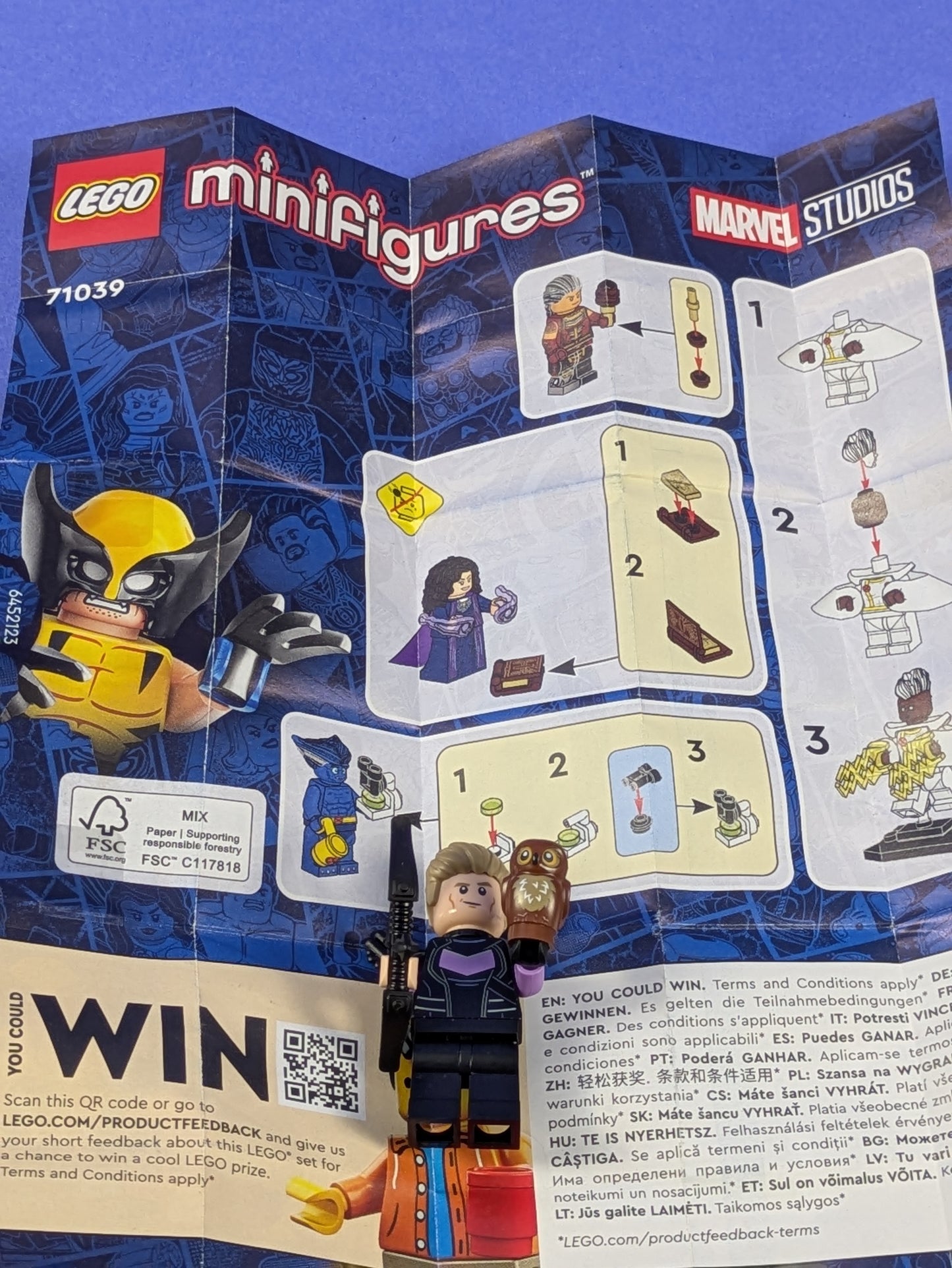 LEGO Super Heroes Hawkeye colmar18 71039