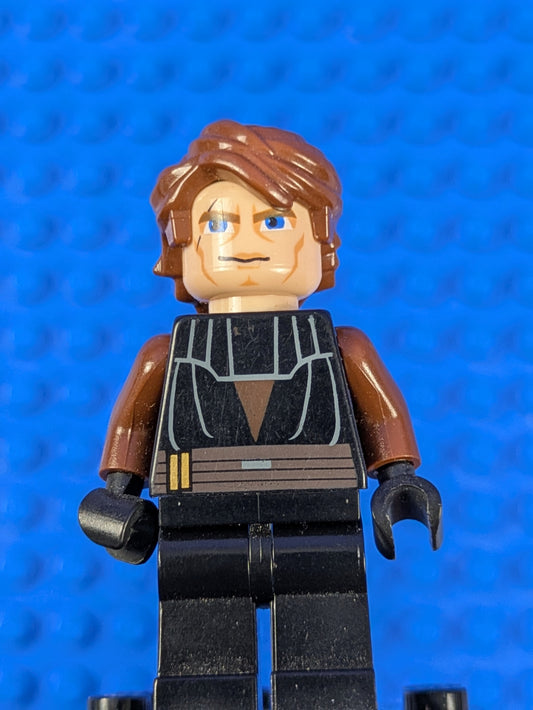 LEGO Star Wars Anakin Skywalker - Large Eyes, Reddish Brown Arms sw0183 7669
