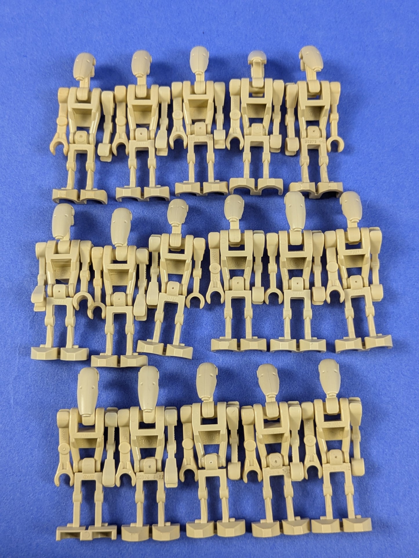 LEGO Star Wars Battle Droid - Tan, Angled Arm and Straight Arm (16X) sw0001c 75280
