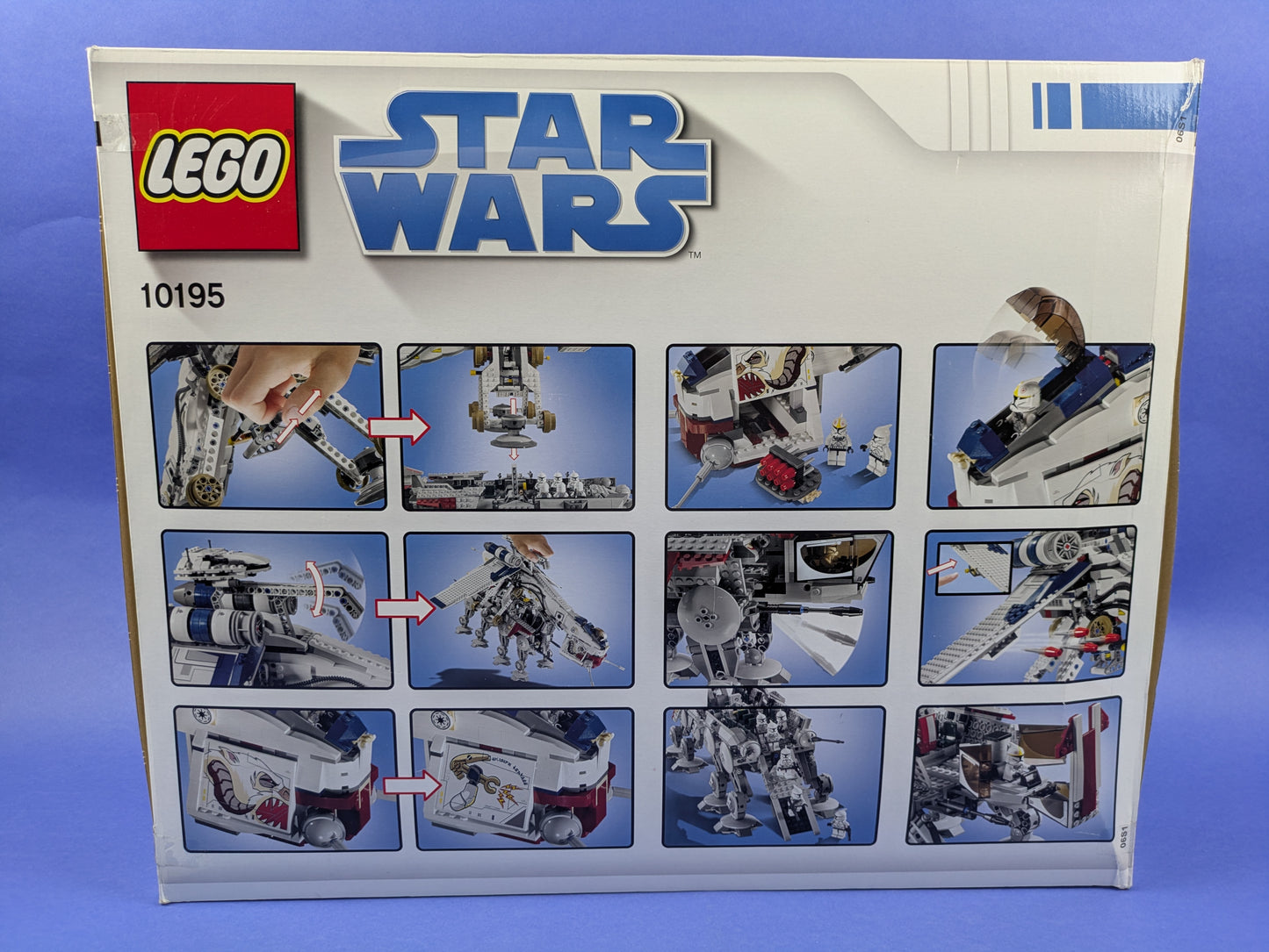 LEGO Star Wars Republic Dropship with AT-OT 10195