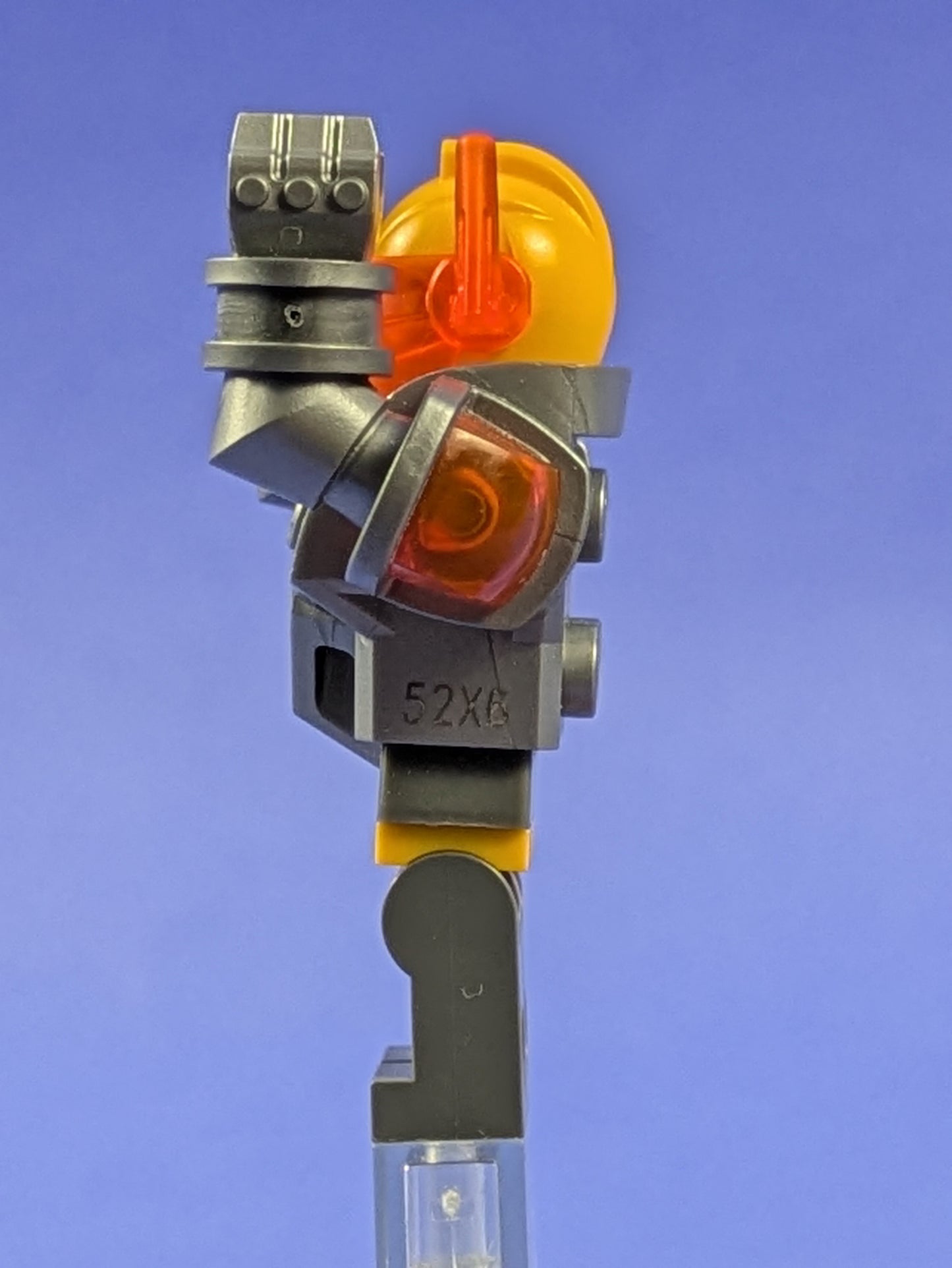 LEGO NEXO KNIGHTS Axl - Trans-Neon Orange Visor nex069 70354 70350