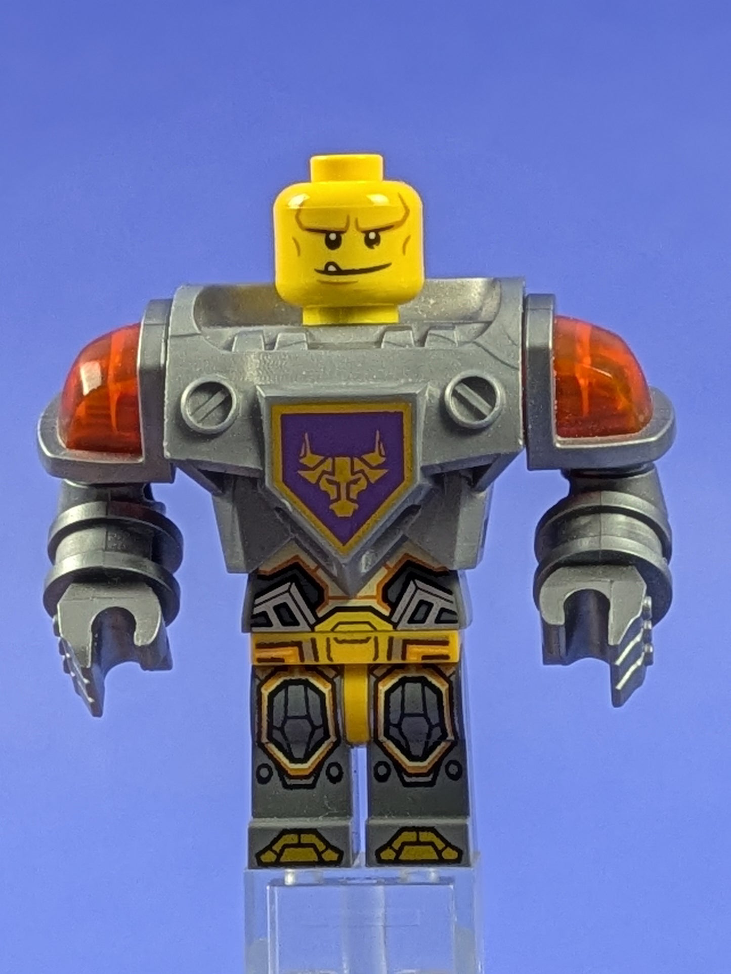 LEGO NEXO KNIGHTS Axl - Trans-Neon Orange Visor nex069 70354 70350