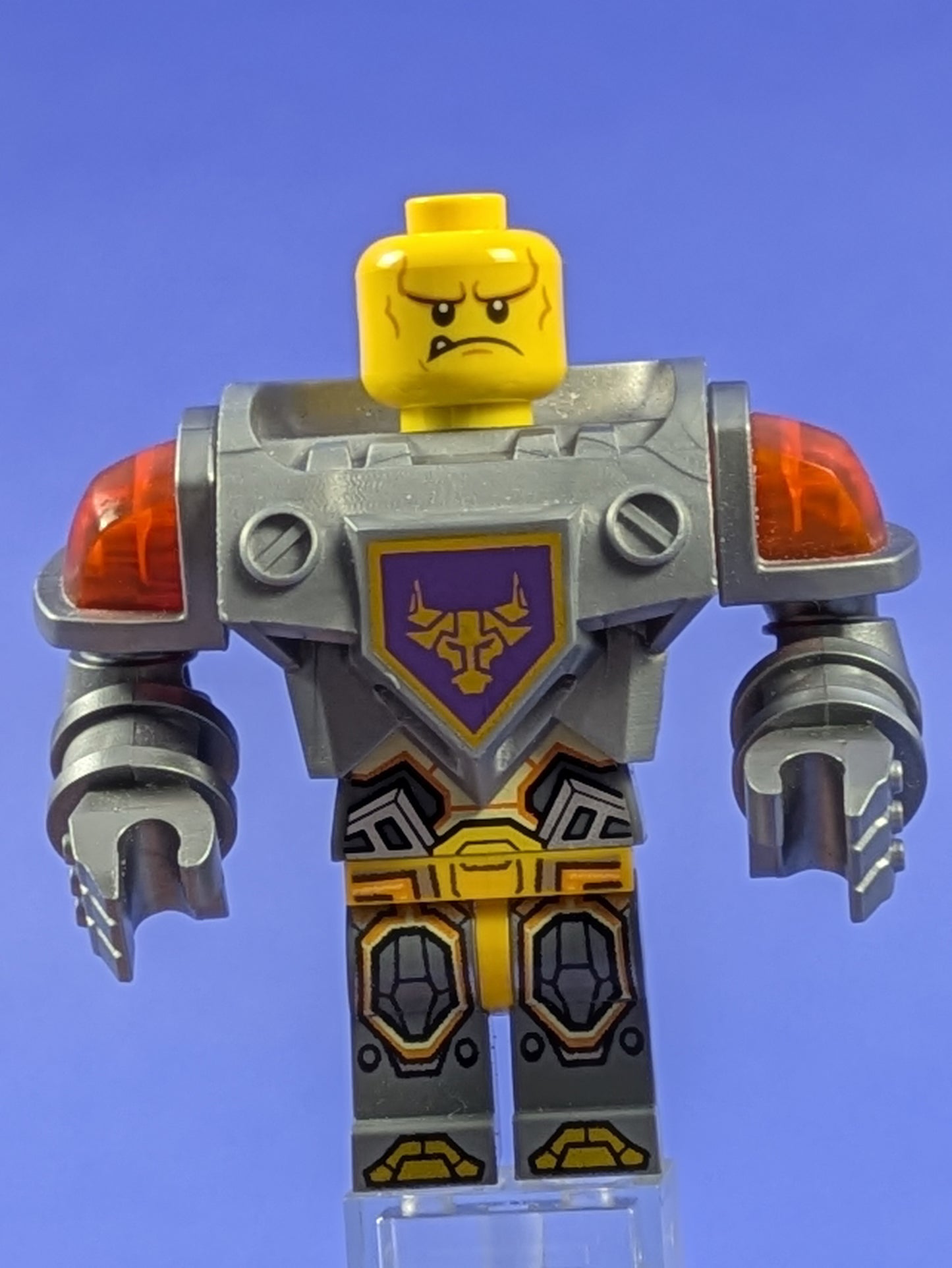 LEGO NEXO KNIGHTS Axl - Trans-Neon Orange Visor nex069 70354 70350