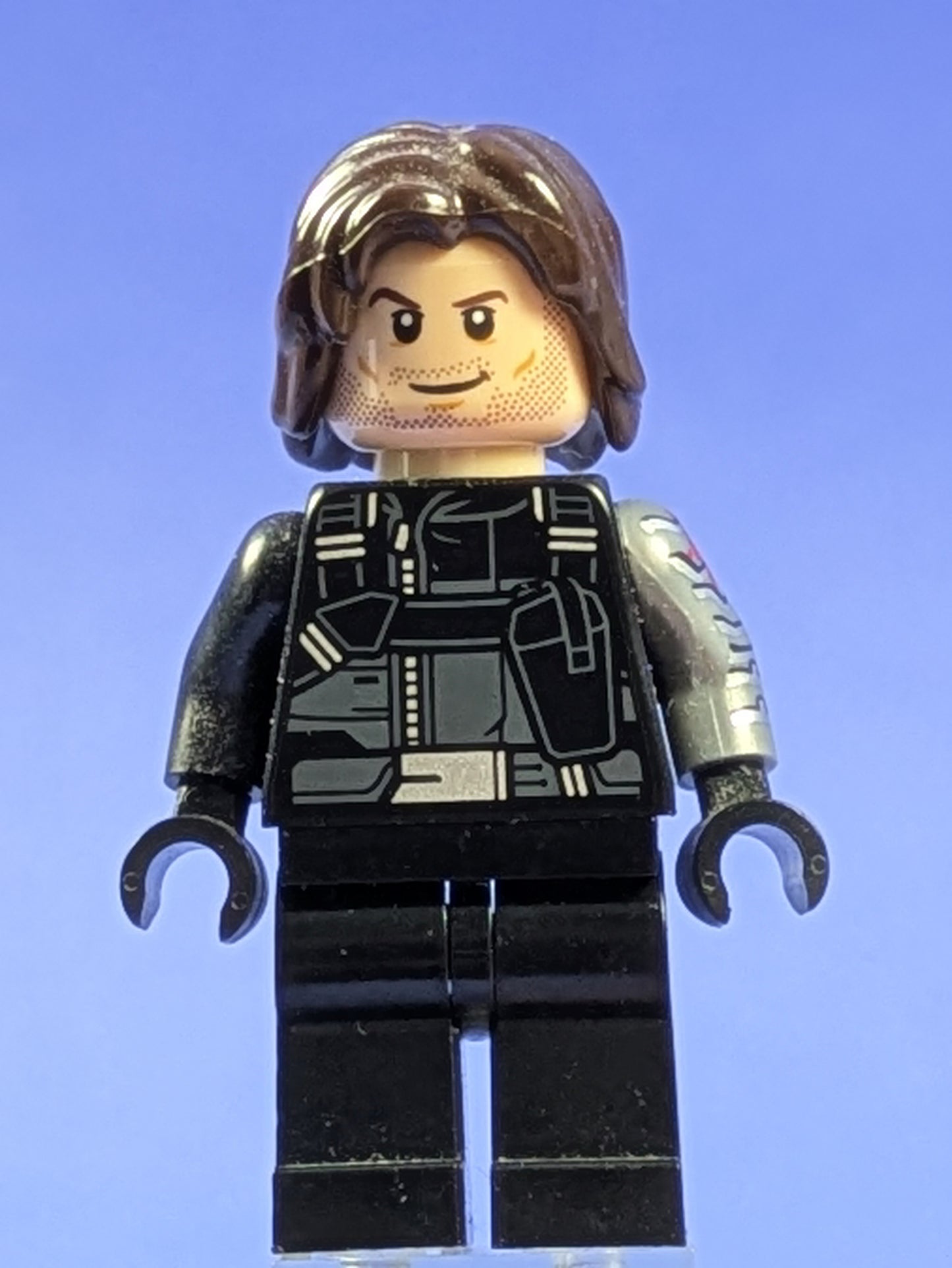 LEGO Super Heroes Winter Soldier - Dark Brown Hair sh0257 76051 76047