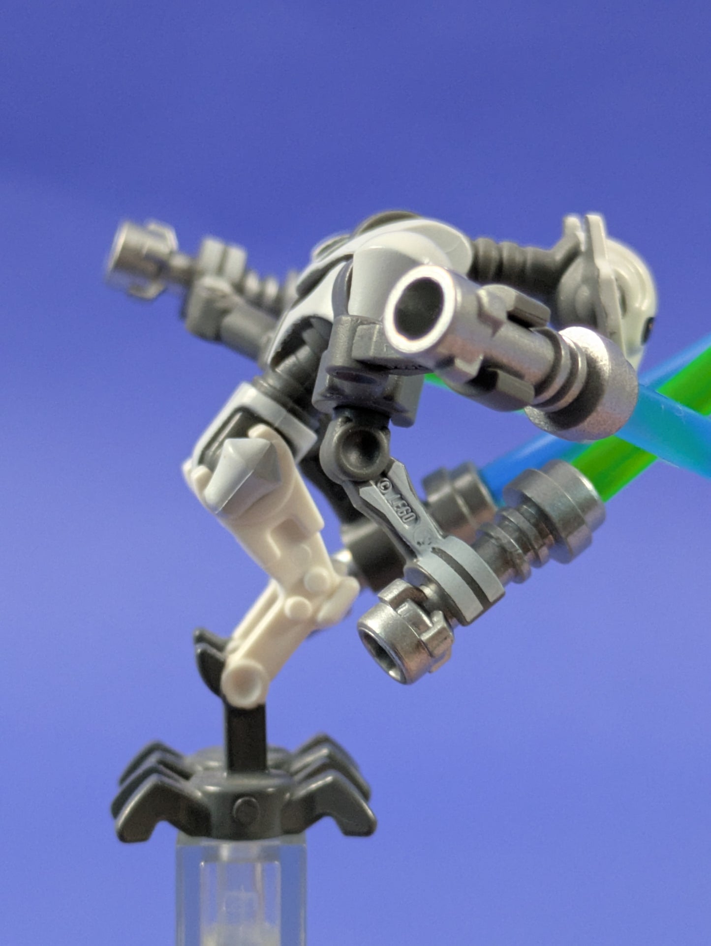LEGO Star Wars General Grievous - Bent Legs White Armor sw0515 75040
