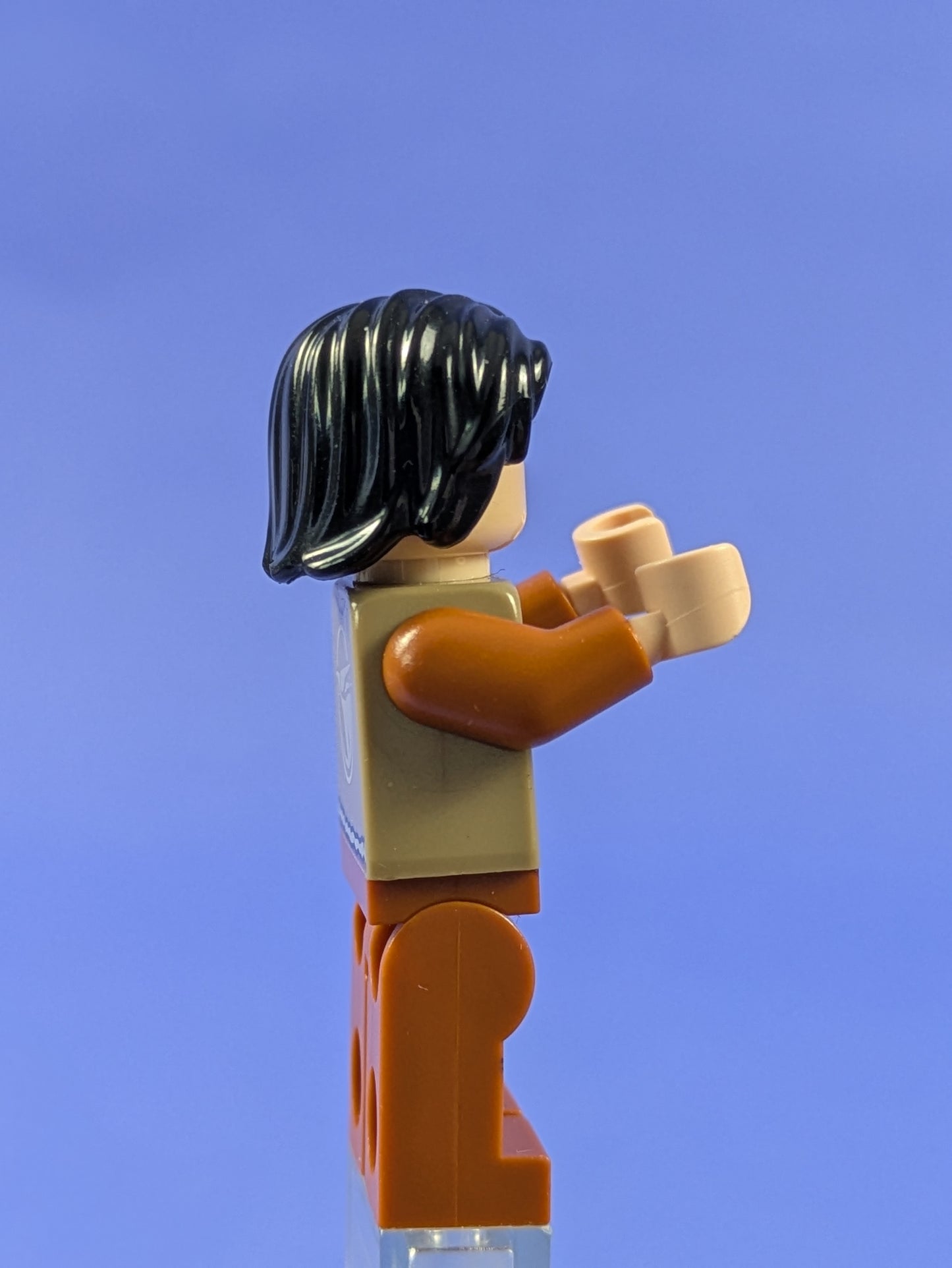 LEGO Star Wars Ezra Bridger - Dark Tan Vest Hair sw0574 75090 75158
