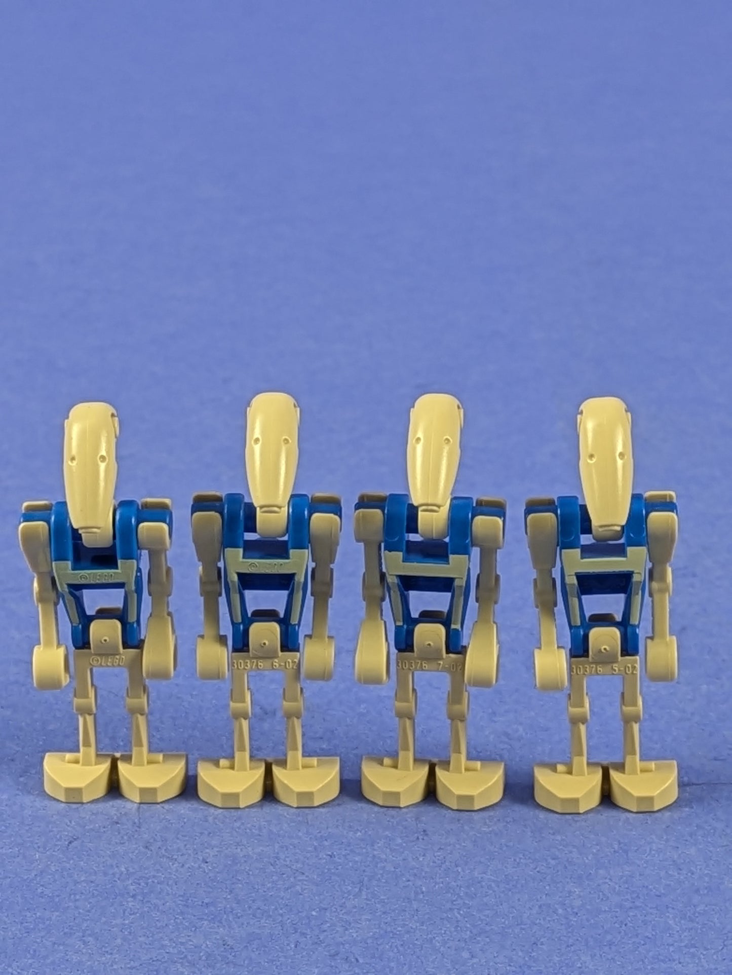 LEGO Star Wars Battle Droid Pilot - Blue Torso (4X) sw0300 7929 75086