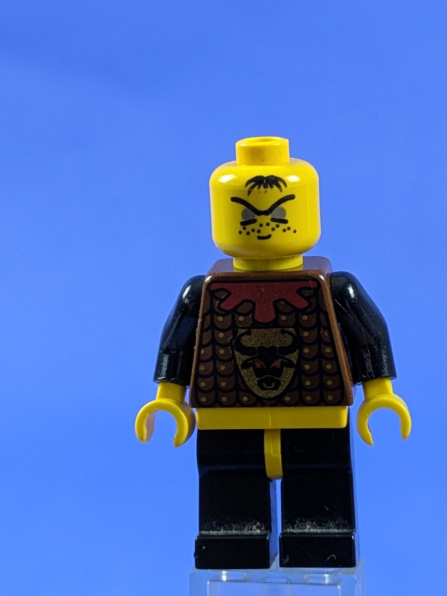 LEGO Castle Knights Kingdom I - Robber 2 Black Dragon Helmet cas045 4806
