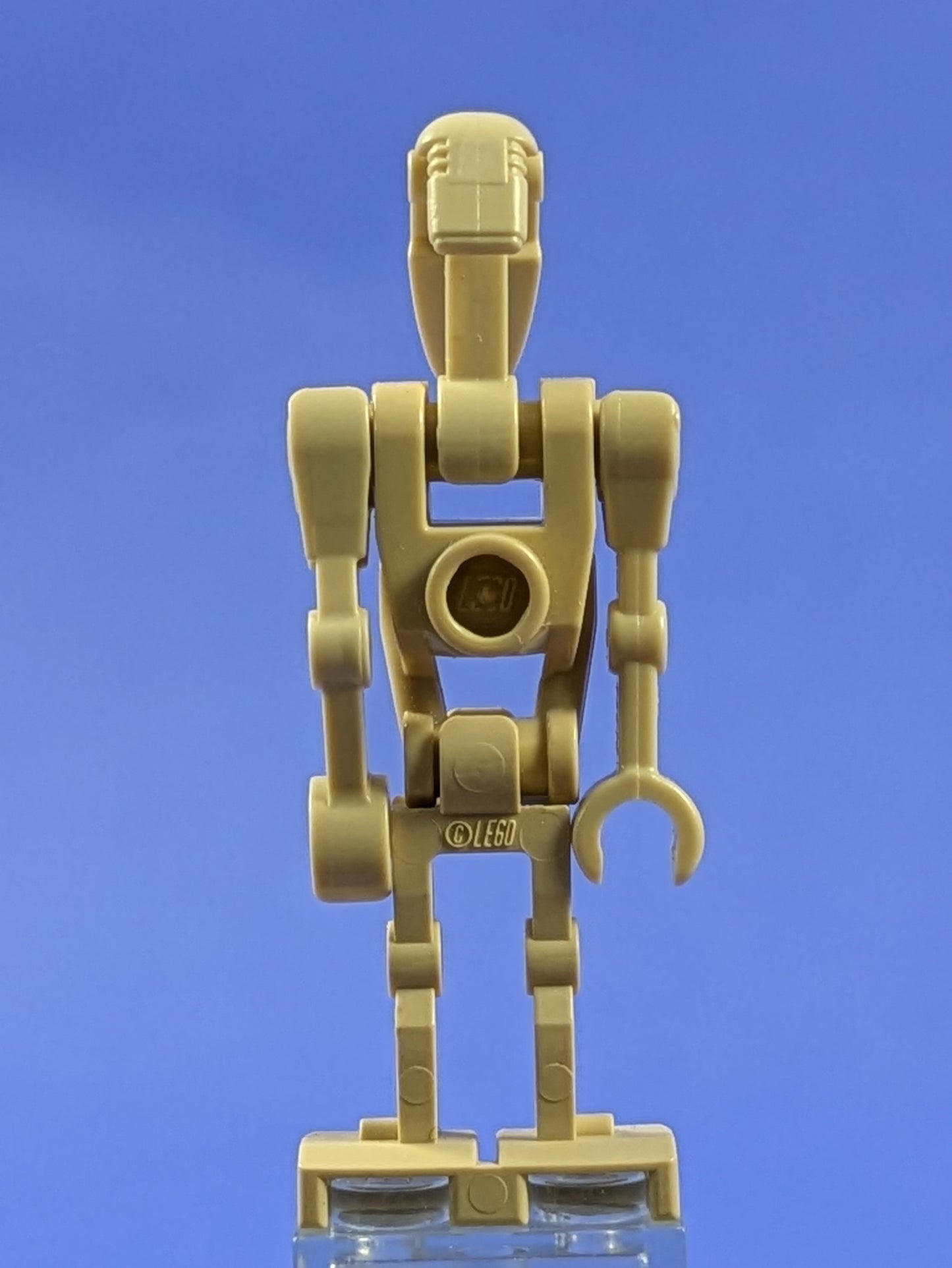 LEGO Star Wars Battle Droid - Tan Angled / Straight Arm sw0001c 7662