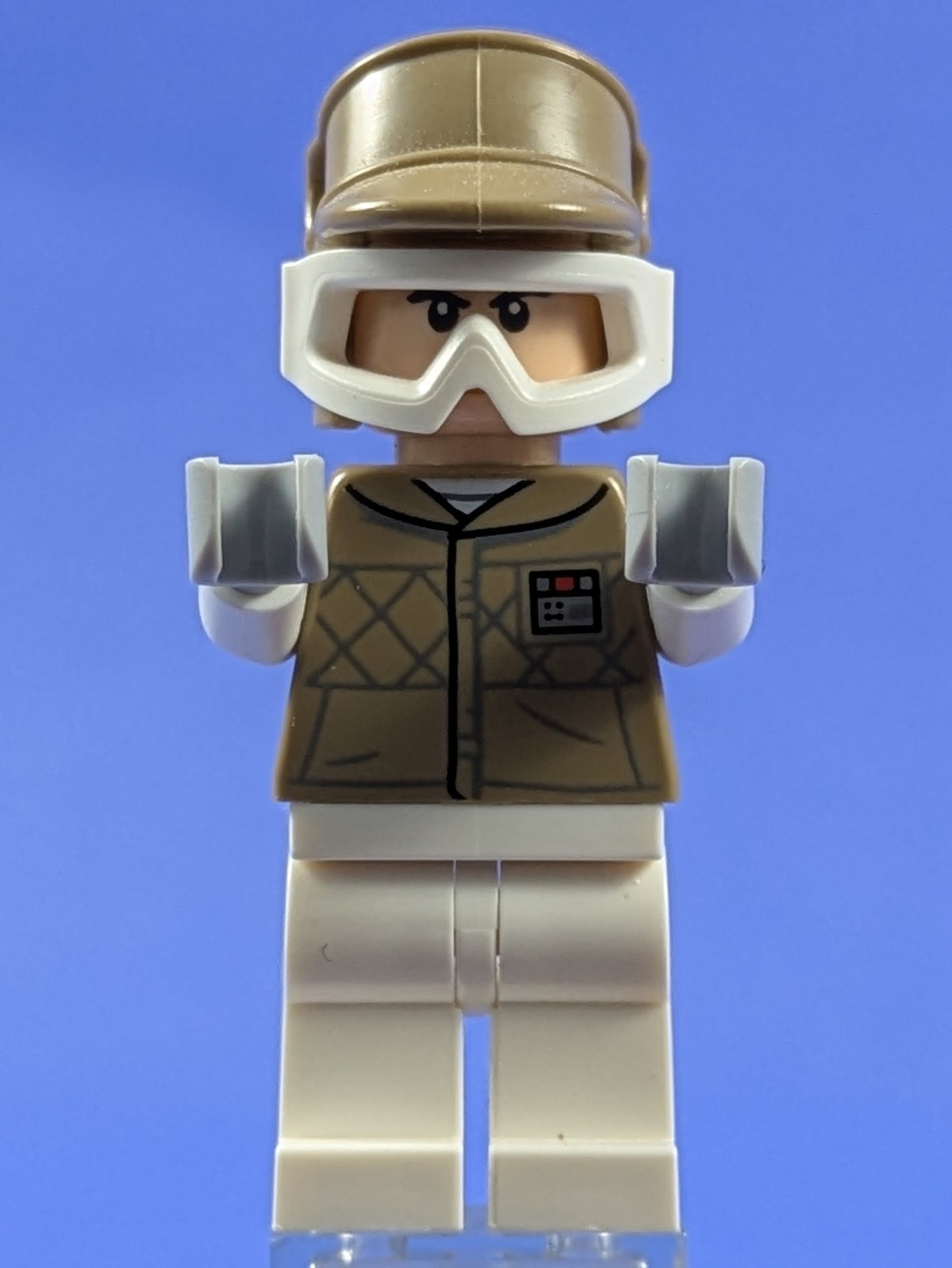 LEGO Star Wars Hoth Rebel Trooper Dark Tan Uniform and Helmet sw1187 40557