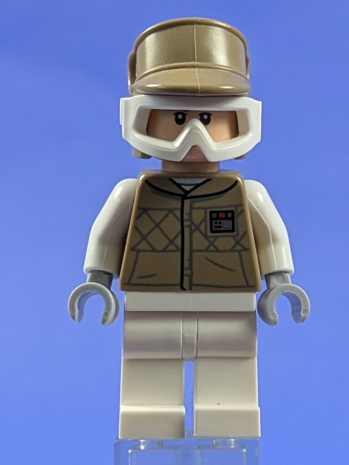 LEGO Star Wars Hoth Rebel Trooper Dark Tan Uniform and Helmet sw1187 40557