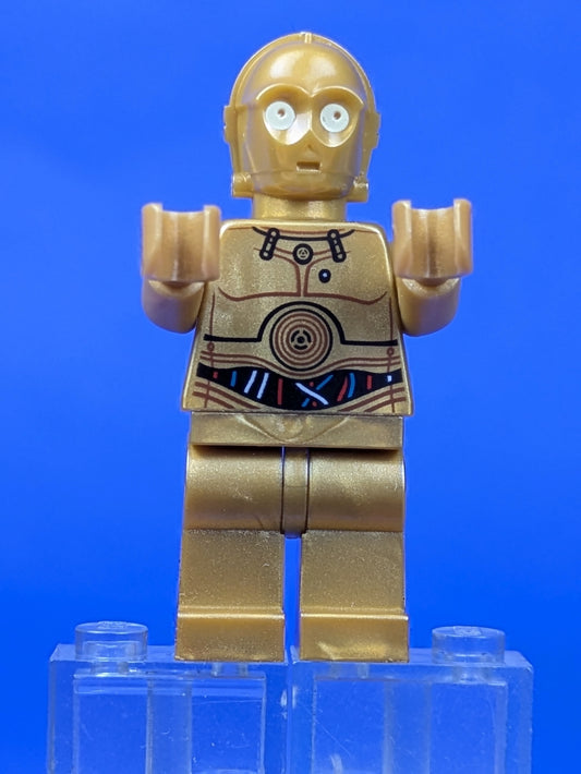 LEGO Star Wars C-3PO - Colorful Wires Pattern sw0365 9490 10236