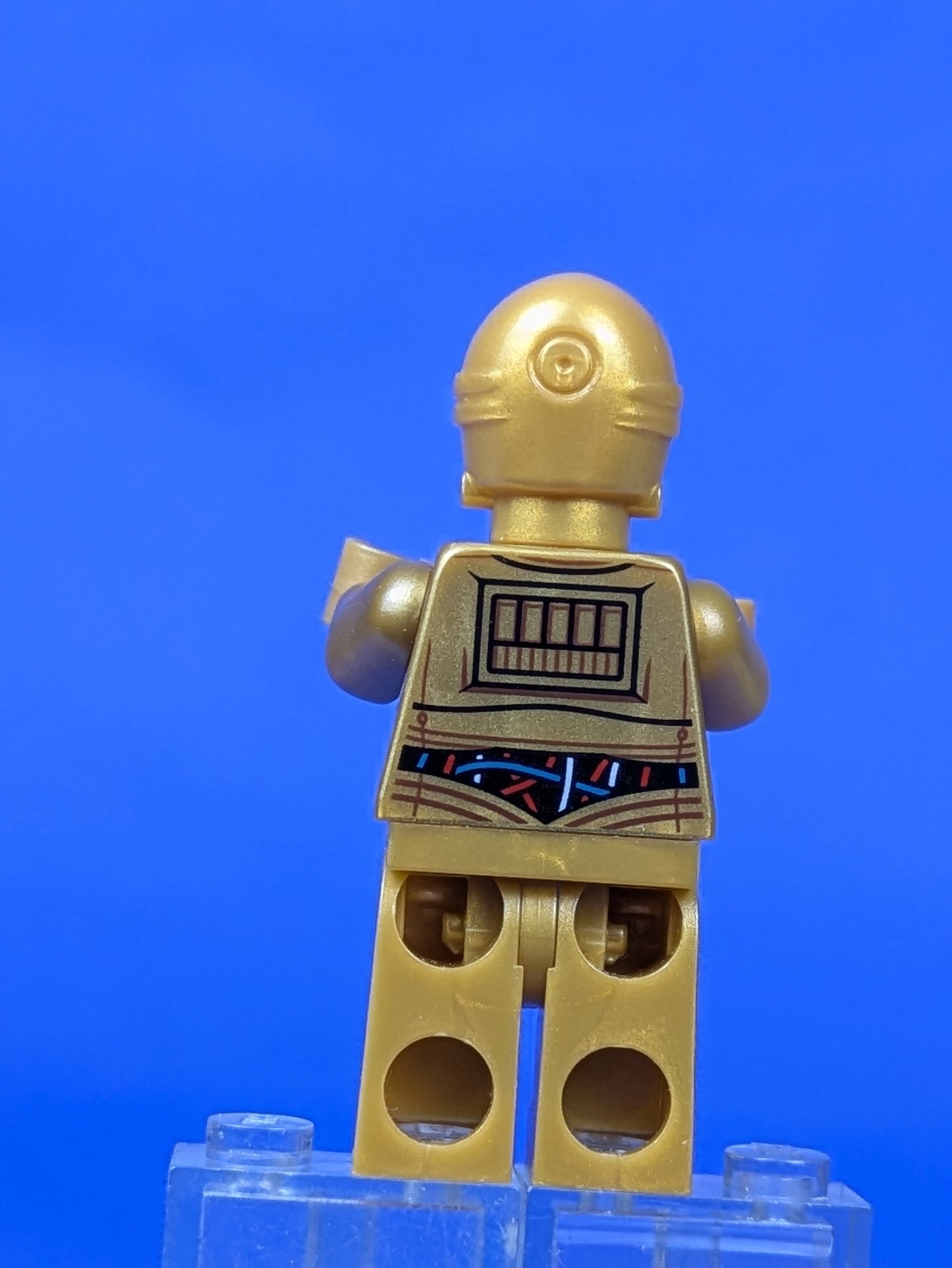 LEGO Star Wars C-3PO - Colorful Wires Pattern sw0365 9490 10236